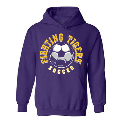 LSU - NCAA Women's Soccer : Sariyah Remanente-Bailey - Sports Shersey Hooded Sweatshirt-0
