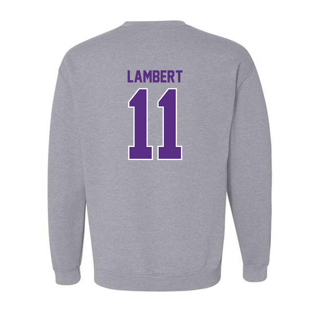 LSU - NCAA Beach Volleyball : Ryan Lambert - Sports Shersey Crewneck Sweatshirt-1