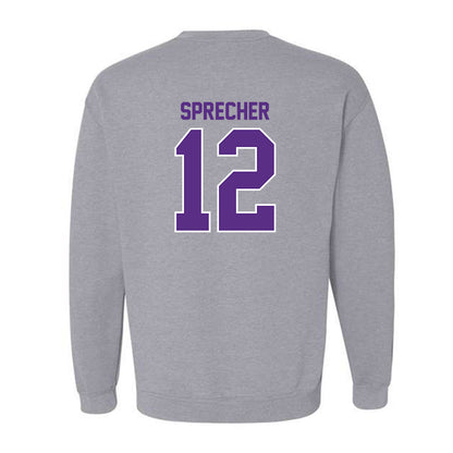 LSU - NCAA Beach Volleyball : Julia Sprecher - Sports Shersey Crewneck Sweatshirt-1