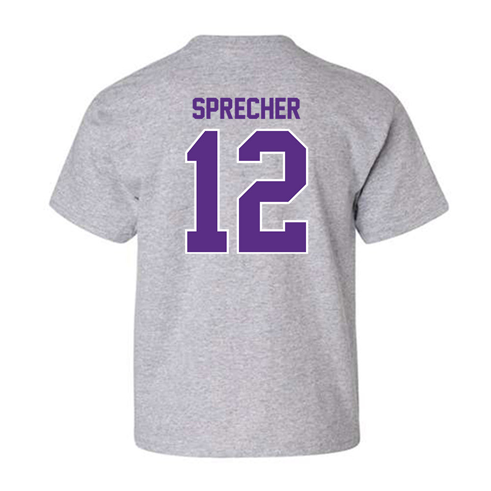 LSU - NCAA Beach Volleyball : Julia Sprecher - Sports Shersey Youth T-Shirt-1