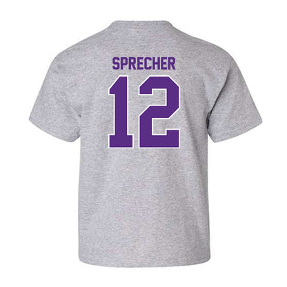 LSU - NCAA Beach Volleyball : Julia Sprecher - Sports Shersey Youth T-Shirt-1
