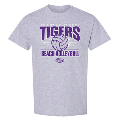 LSU - NCAA Beach Volleyball : Emily Hellmuth - Sports Shersey T-Shirt-0