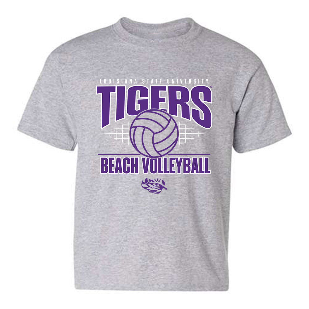 LSU - NCAA Beach Volleyball : Emily Hellmuth - Sports Shersey Youth T-Shirt-0
