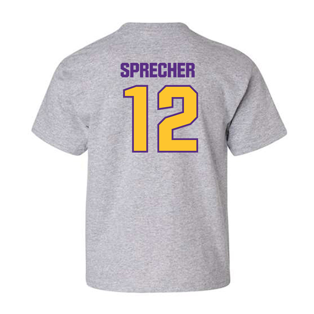 LSU - NCAA Beach Volleyball : Julia Sprecher - Sports Shersey Youth T-Shirt-1