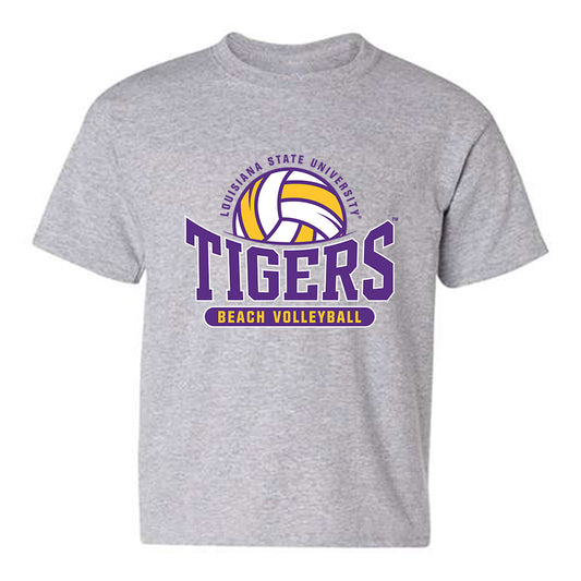 LSU - NCAA Beach Volleyball : Rachel Seneff - Sports Shersey Youth T-Shirt-0