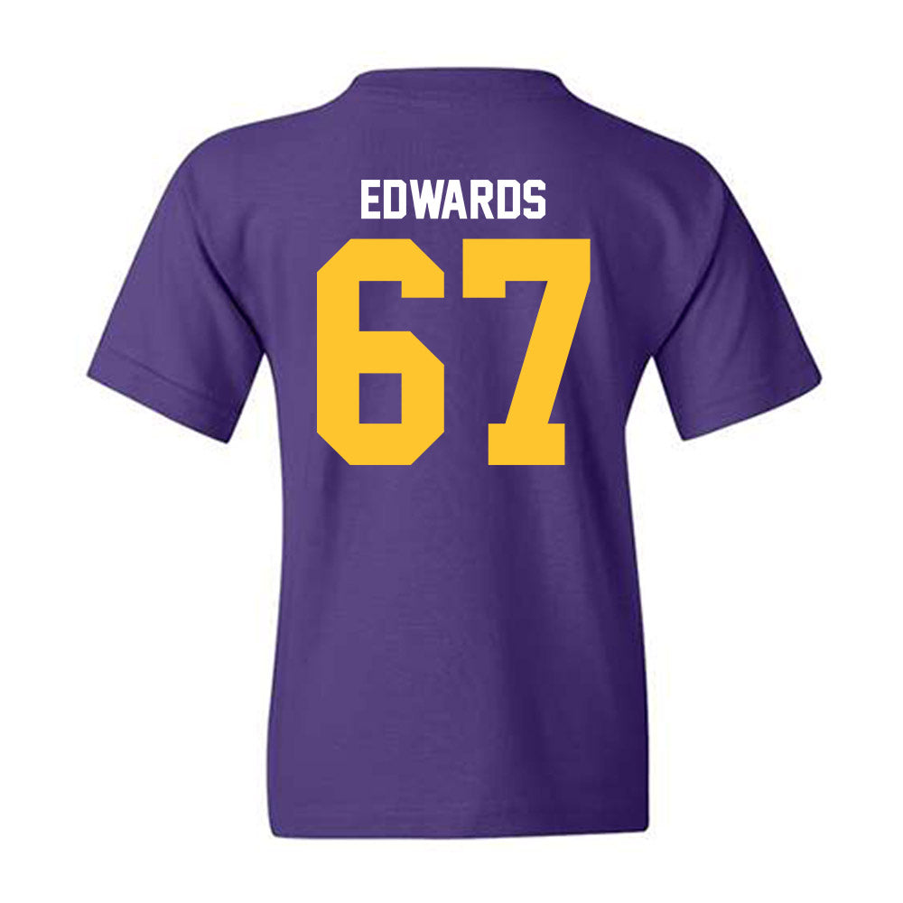 LSU - NCAA Softball : Kylee Edwards - Classic Shersey Youth T-Shirt-1