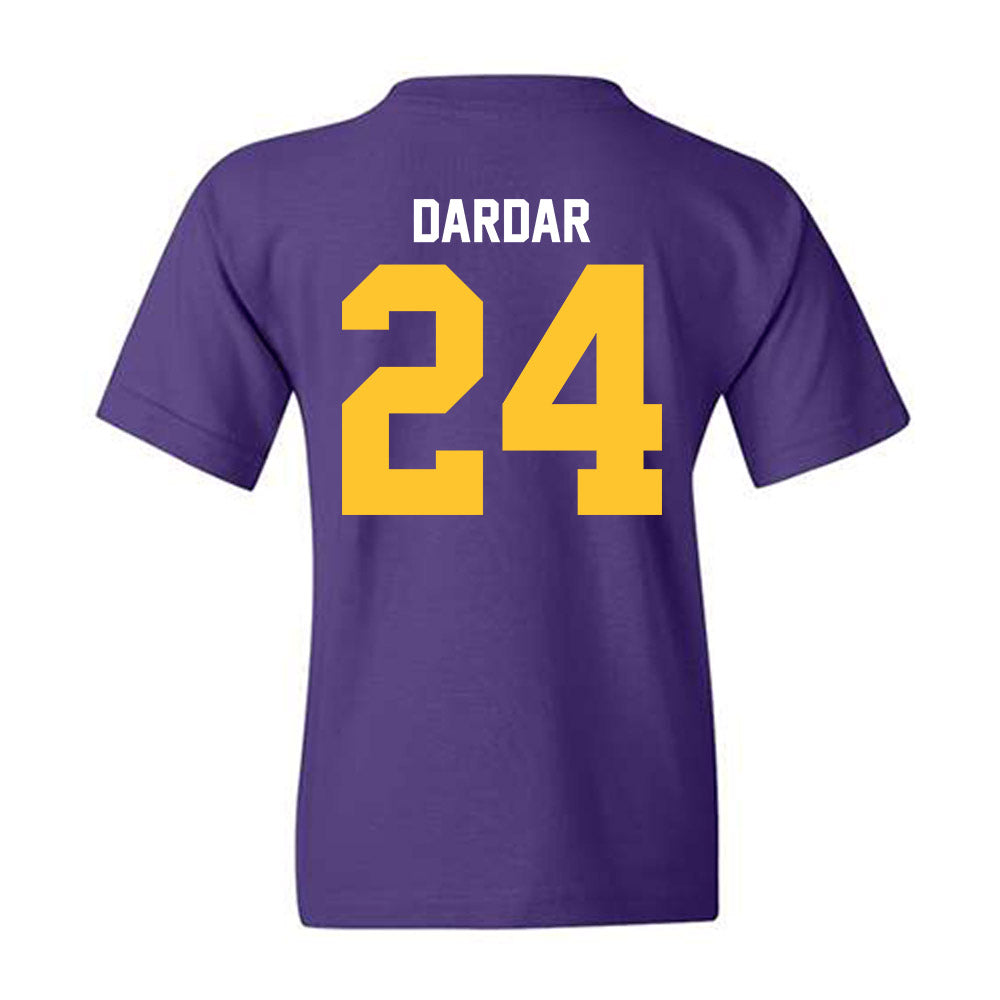 LSU - NCAA Baseball : Seth Dardar - Classic Shersey Youth T-Shirt-1