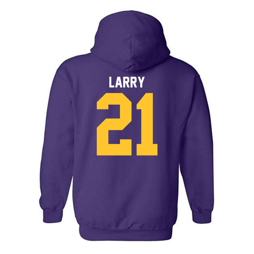 LSU - NCAA Women's Basketball : Chloe Larry - Classic Shersey Hooded Sweatshirt-1