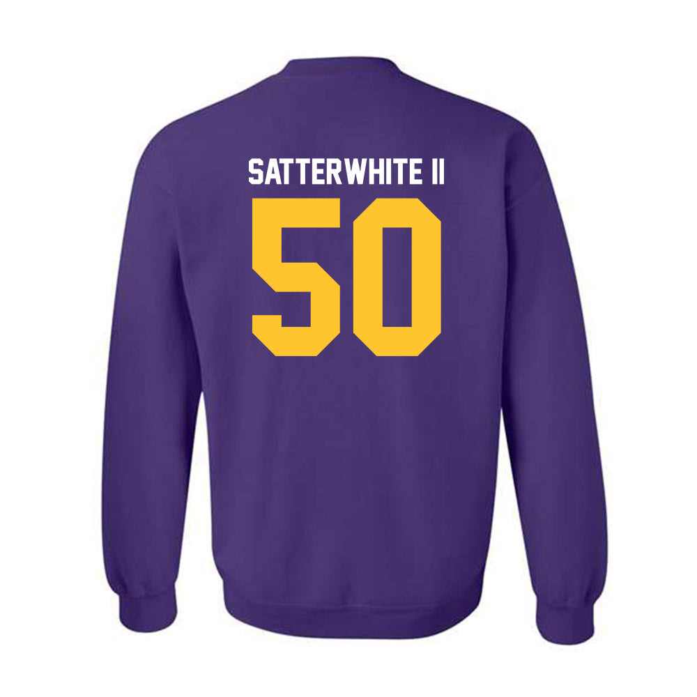 LSU - NCAA Football : William Satterwhite II - Classic Shersey Crewneck Sweatshirt-1