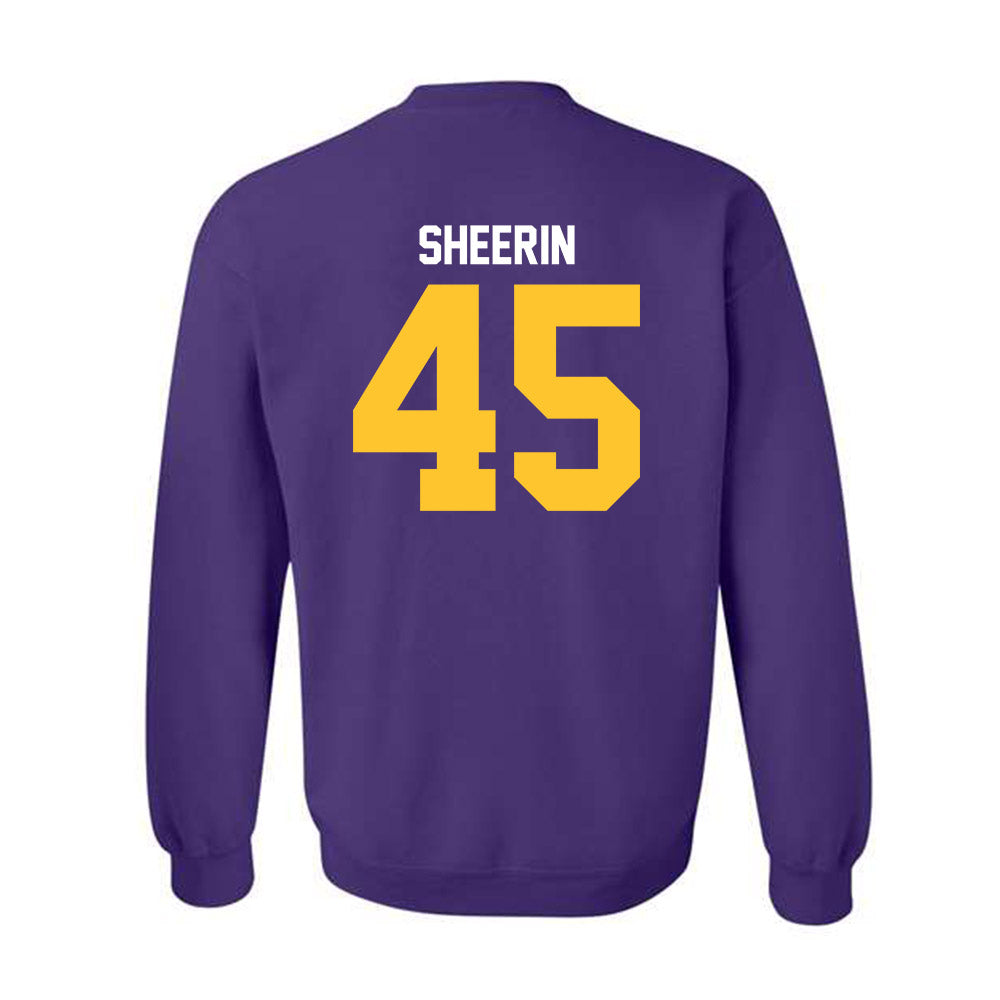 LSU - NCAA Baseball : Deven Sheerin - Classic Shersey Crewneck Sweatshirt-1