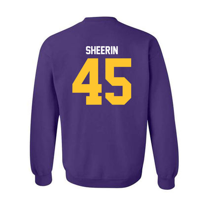 LSU - NCAA Baseball : Deven Sheerin - Classic Shersey Crewneck Sweatshirt-1