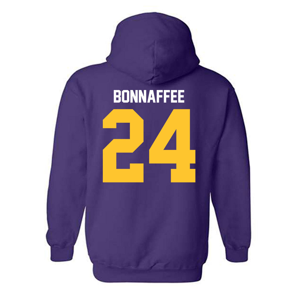 LSU - NCAA Women's Volleyball : Sophie Bonnaffee - Classic Shersey Hooded Sweatshirt-1