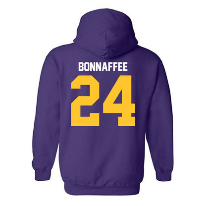 LSU - NCAA Women's Volleyball : Sophie Bonnaffee - Classic Shersey Hooded Sweatshirt-1