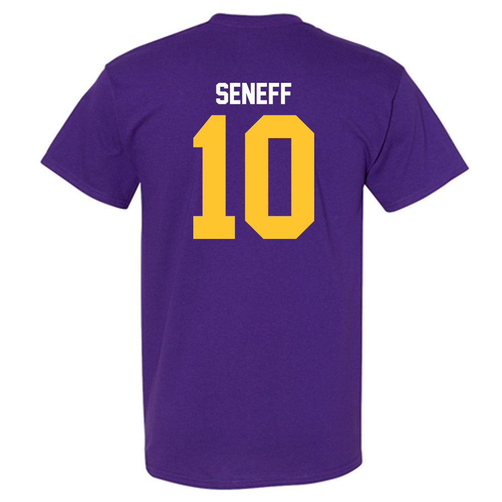 LSU - NCAA Beach Volleyball : Rachel Seneff - Classic Shersey T-Shirt-1