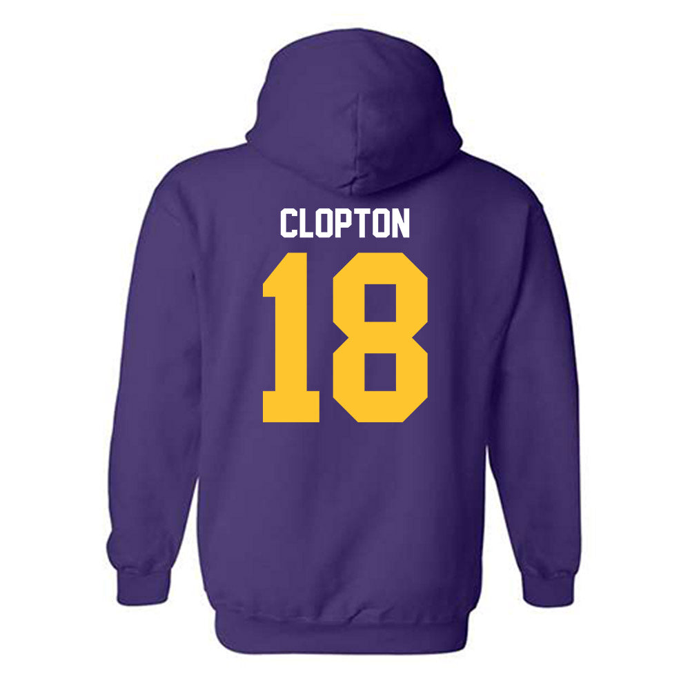 LSU - NCAA Softball : Tatum Clopton - Classic Shersey Hooded Sweatshirt-1