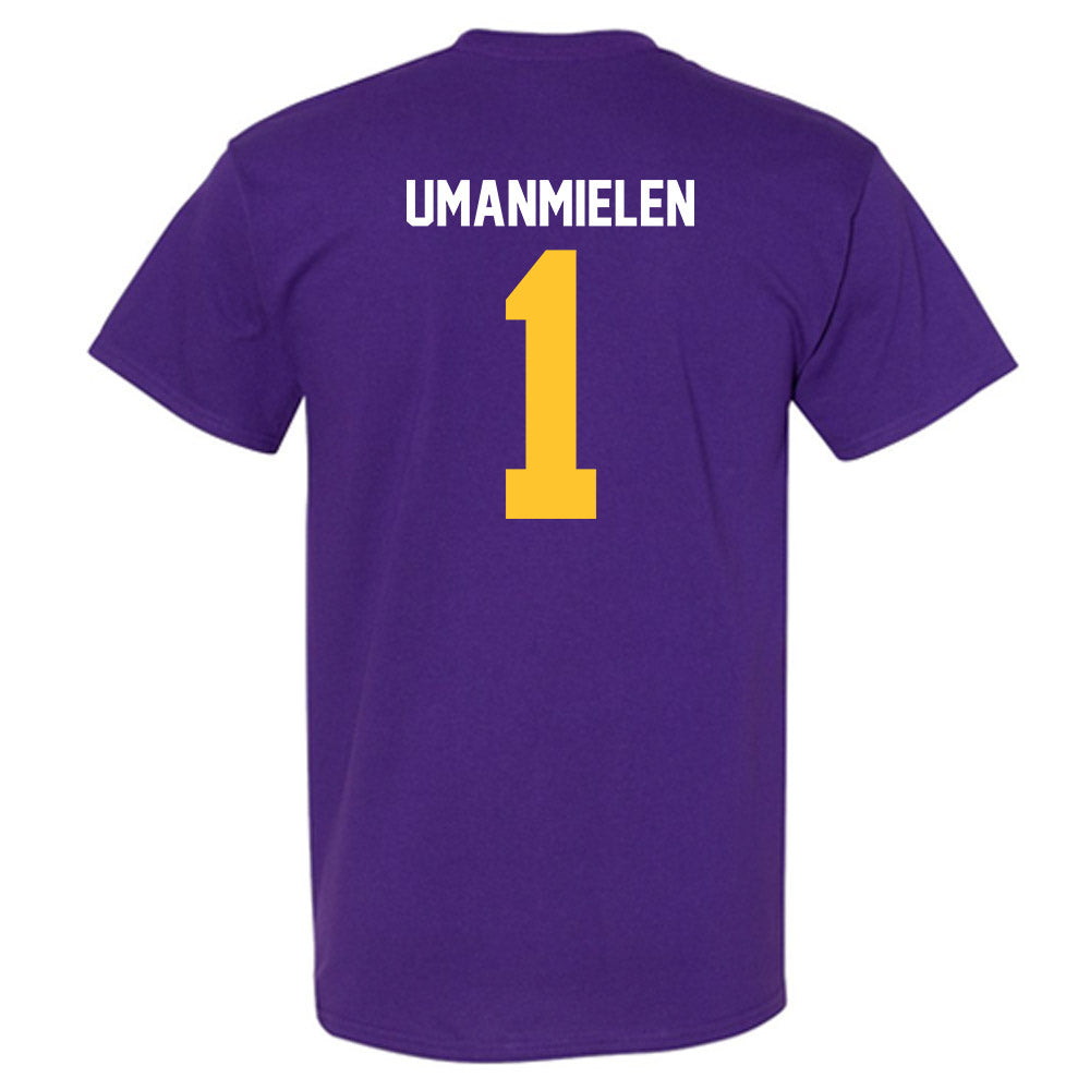 LSU - NCAA Football : Princewill Umanmielen - Classic Shersey T-Shirt-1