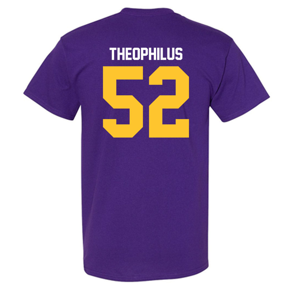 LSU - NCAA Baseball : Zion Theophilus - Classic Shersey T-Shirt-1