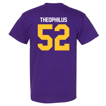 LSU - NCAA Baseball : Zion Theophilus - Classic Shersey T-Shirt-1
