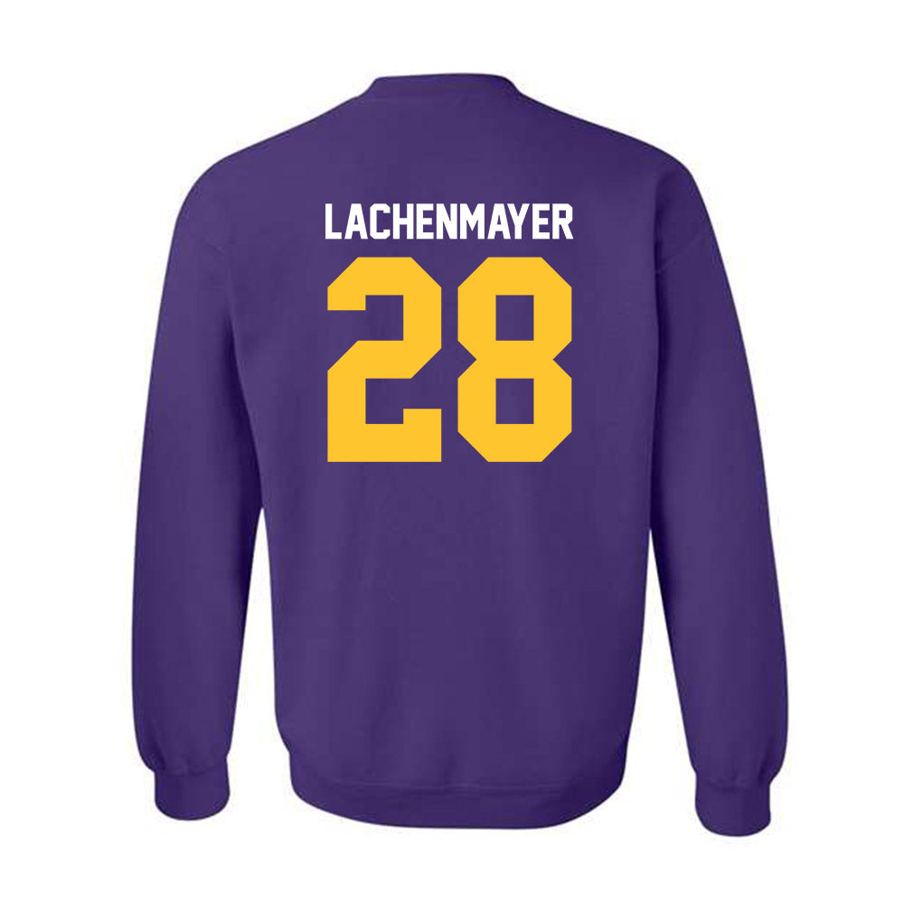 LSU - NCAA Baseball : Danny Lachenmayer - Classic Shersey Crewneck Sweatshirt-1