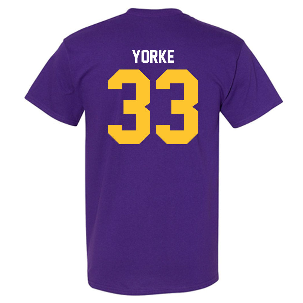 LSU - NCAA Baseball : Zach Yorke - Classic Shersey T-Shirt-1