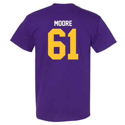 LSU - NCAA Football : Braelin Moore - Classic Shersey T-Shirt-1