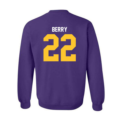 LSU - NCAA Football : Harlem Berry - Classic Shersey Crewneck Sweatshirt-1