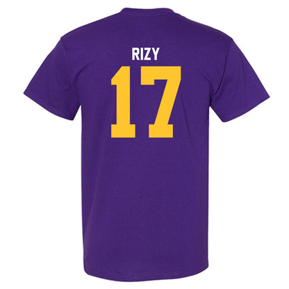 LSU - NCAA Baseball : Mavrick Rizy - Classic Shersey T-Shirt-1