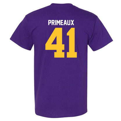 LSU - NCAA Baseball : DJ Primeaux - Classic Shersey T-Shirt-1