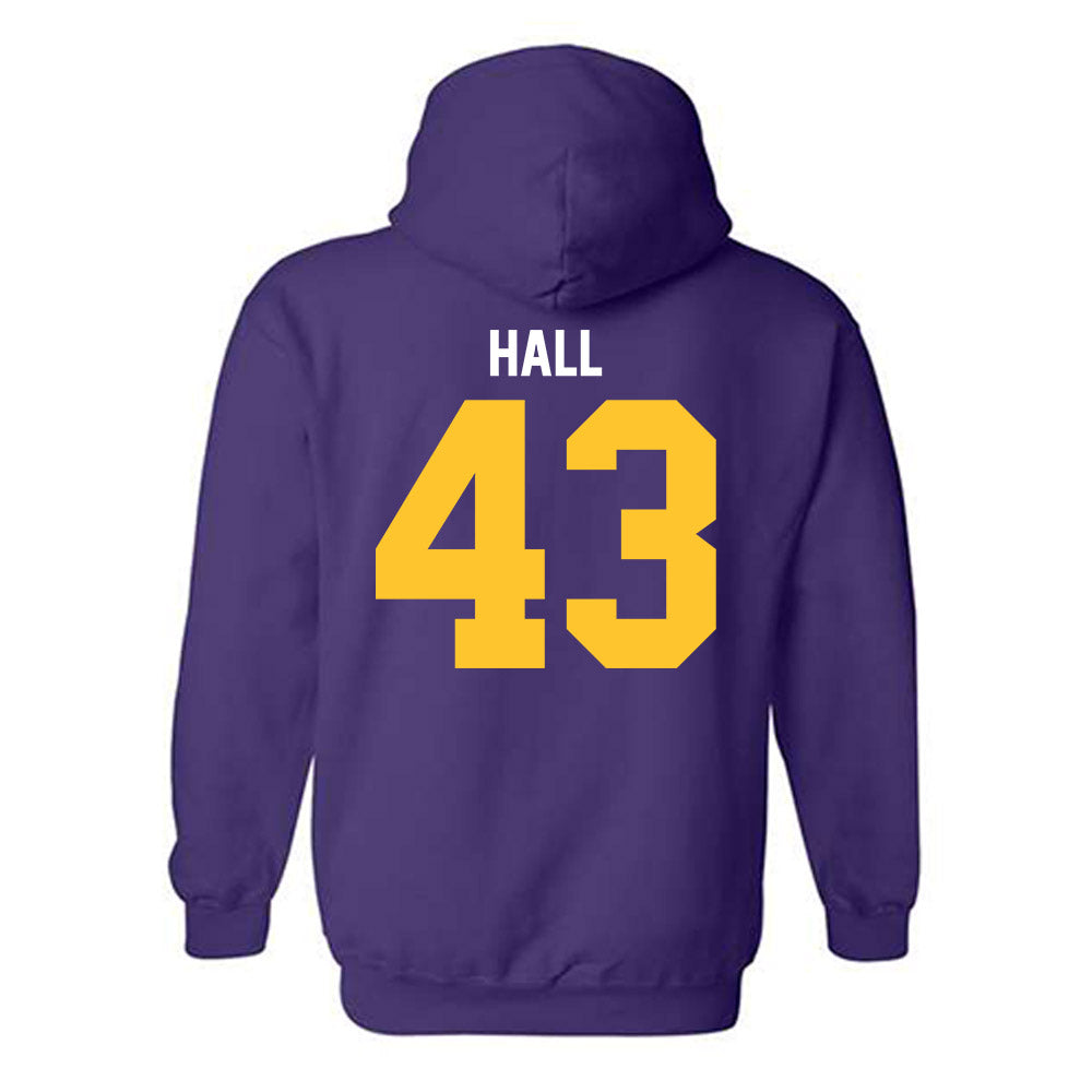 LSU - NCAA Football : Silas Hall - Classic Shersey Hooded Sweatshirt-1