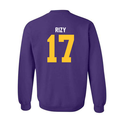 LSU - NCAA Baseball : Mavrick Rizy - Classic Shersey Crewneck Sweatshirt-1