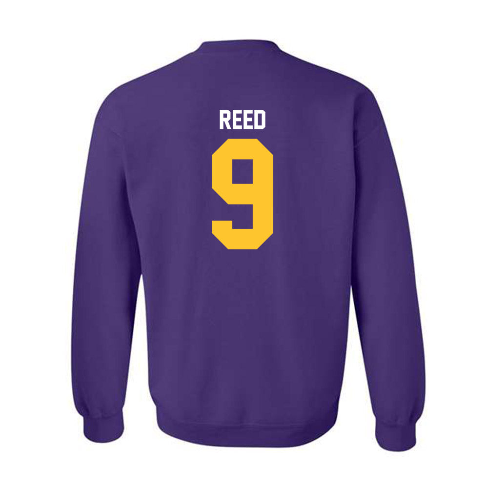 LSU - NCAA Men's Basketball : Jalen Reed - Classic Shersey Crewneck Sweatshirt-1