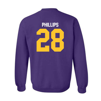 LSU - NCAA Softball : Jada Phillips - Classic Shersey Crewneck Sweatshirt-1
