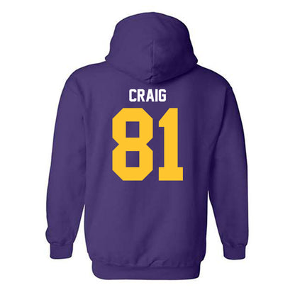 LSU - NCAA Football : Landon Craig - Classic Shersey Hooded Sweatshirt-1
