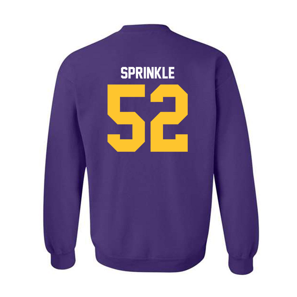 LSU - NCAA Football : Jaquan Sprinkle - Classic Shersey Crewneck Sweatshirt-1