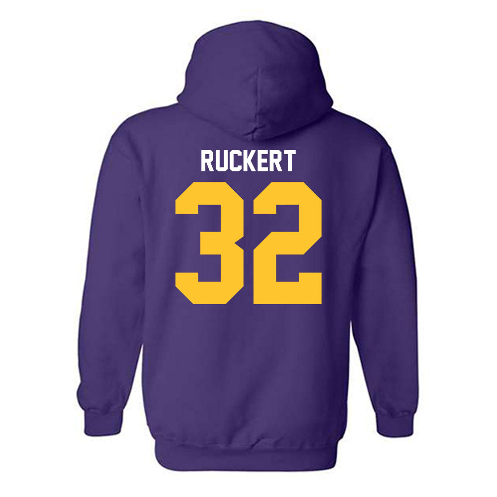 LSU - NCAA Baseball : Jack Ruckert - Classic Shersey Hooded Sweatshirt-1