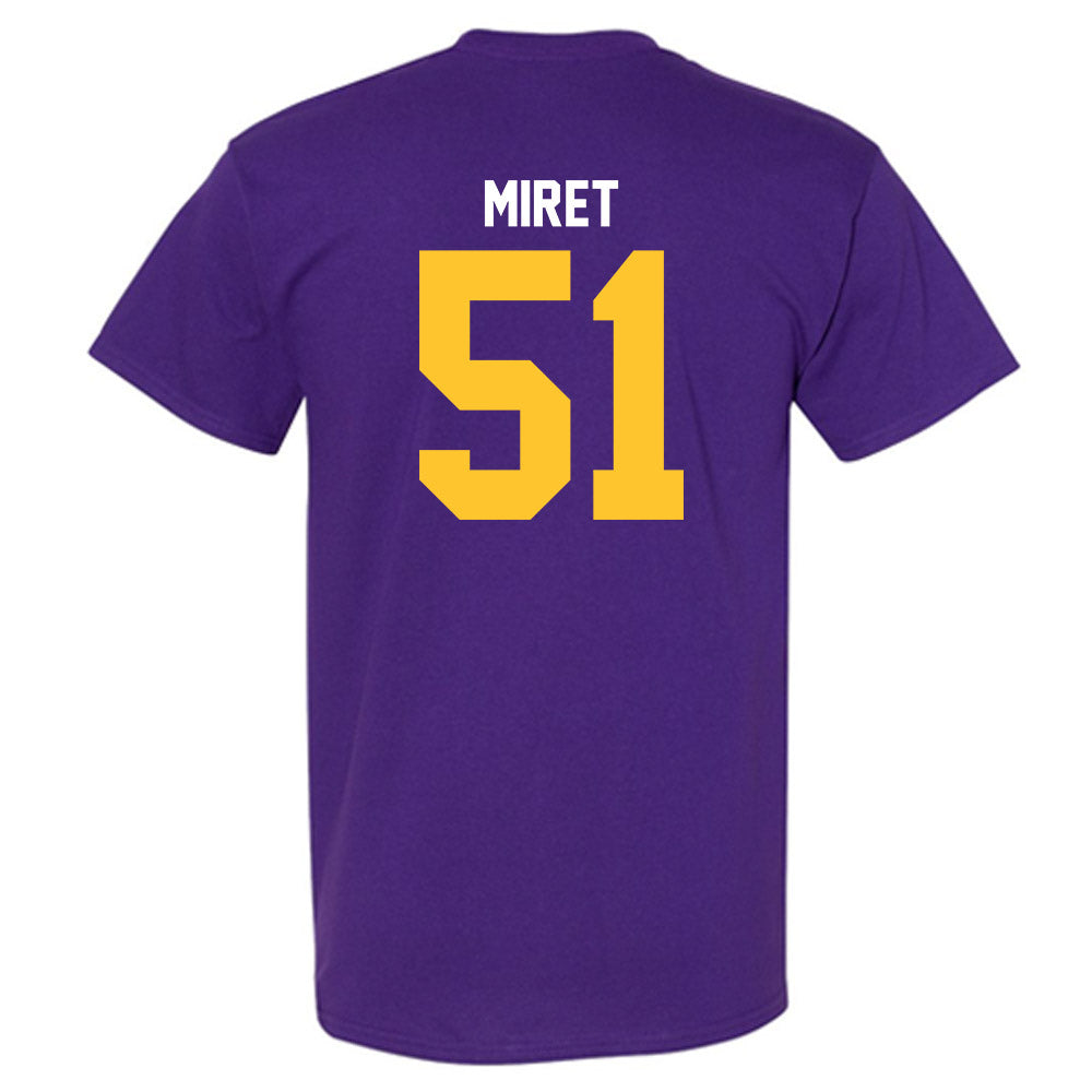 LSU - NCAA Football : Ryan Miret - Classic Shersey T-Shirt-1
