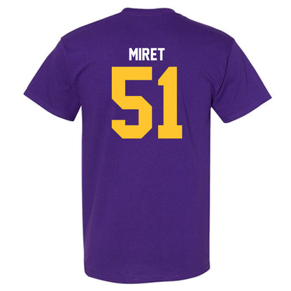 LSU - NCAA Football : Ryan Miret - Classic Shersey T-Shirt-1
