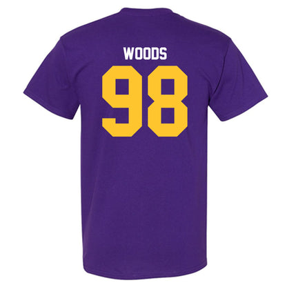 LSU - NCAA Football : Achilles Woods - Classic Shersey T-Shirt-1