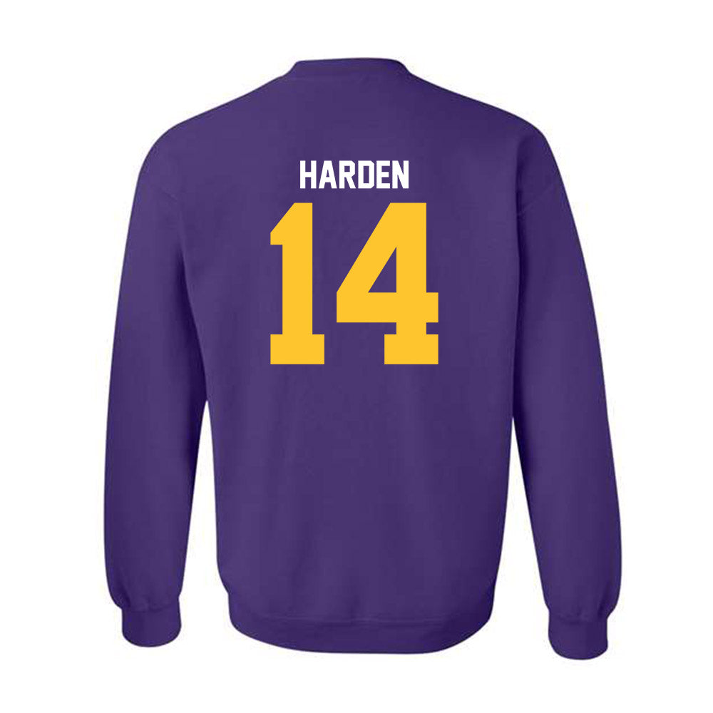 LSU - NCAA Baseball : Daniel Harden - Classic Shersey Crewneck Sweatshirt-1