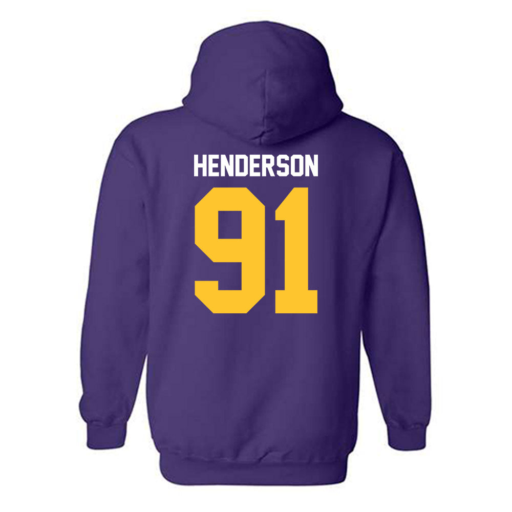 LSU - NCAA Football : Trenton Henderson - Classic Shersey Hooded Sweatshirt-1