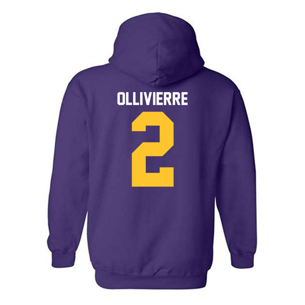 LSU - NCAA Women's Soccer : Jocelyn Ollivierre - Classic Shersey Hooded Sweatshirt-1