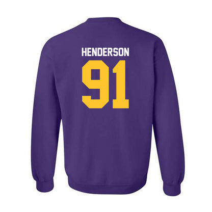 LSU - NCAA Football : Trenton Henderson - Classic Shersey Crewneck Sweatshirt-1