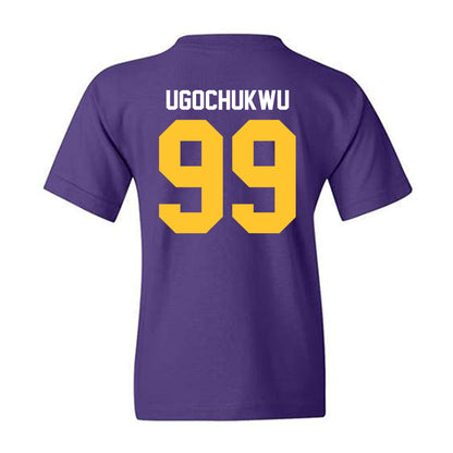 LSU - NCAA Men's Basketball : Divine-Collins Ugochukwu - Classic Shersey Youth T-Shirt-1