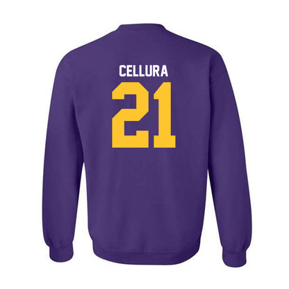 LSU - NCAA Softball : Cece Cellura - Classic Shersey Crewneck Sweatshirt-1