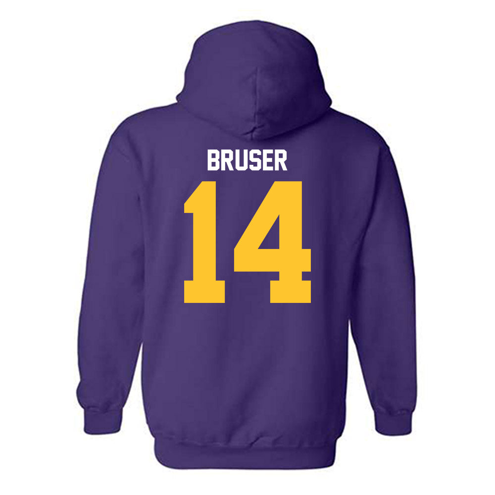 LSU - NCAA Women's Soccer : Annaleigh Bruser - Classic Shersey Hooded Sweatshirt-1