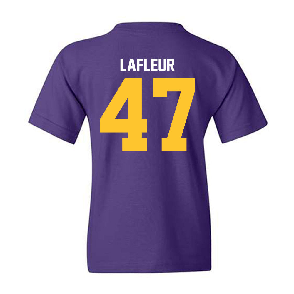 LSU - NCAA Football : JD LaFleur - Classic Shersey Youth T-Shirt-1