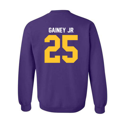 LSU - NCAA Football : Rod Gainey jr - Classic Shersey Crewneck Sweatshirt-1