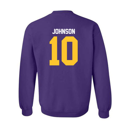 LSU - NCAA Softball : Rylie Johnson - Classic Shersey Crewneck Sweatshirt-1