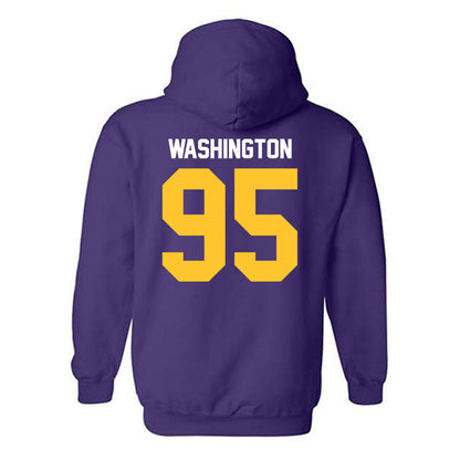 LSU - NCAA Football : Shone Washington - Classic Shersey Hooded Sweatshirt-1