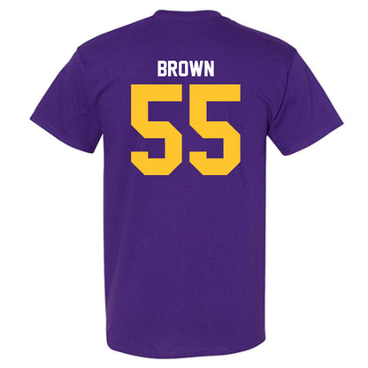 LSU - NCAA Football : Lamar Brown - Classic Shersey T-Shirt-1